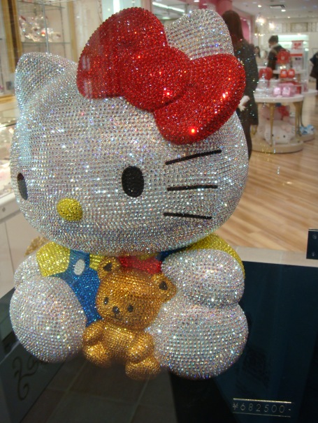 Hello Kitty with bling (¥682500, $11375)